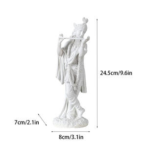 <span class=keywords><strong>Krishna</strong></span> hint İlahi reçine heykelcik sınır ötesi güneydoğu asya dekoratif buda heykeli ev masaüstü el sanatları knick-knhack - Product Image 6