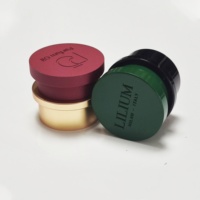 Tapa de Perfume Magnética de Zamac de 15 mm, Personalizada y de Lujo, en Forma de Cilindro
