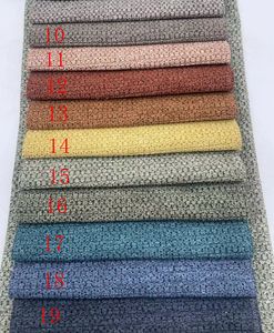 Low Moq Professional Excellent New T Low Moq Yarn Dyed Coated Linen Cotton Sofa Fabric