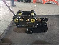Attache rapide manuelle adaptable JCB avec moteur pour excavatrices 3CX 4CX de 2 à 30 tonnes