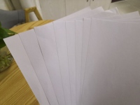 Papel Bond Blanco Reciclable para Plotter CAD, para Uso en Prendas de Vestir, 45 g/m², Compatible con Impresión Digital, Pulpa Mixta, Admite Múltiples Anchos