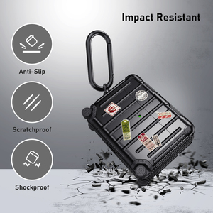 Étui antichoc en TPU et PC peint UV écologique pour écouteurs, compatible avec les modèles <span class=keywords><strong>2</strong></span> et 3, avec recharge <span class=keywords><strong>sans</strong></span> <span class=keywords><strong>fil</strong></span> – Vente en gros OEM - Product Image 3