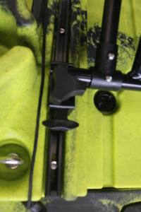 Kayak modulaire monoplace VK-45 de 2,5 mètres avec système à deux pédales, coque de petite taille de haute qualité en matériau HDPE pour la pêche - Product Image 3