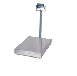 Timbangan bangku baja tahan karat, timbangan elektronik <span class=keywords><strong>Digital</strong></span> akurasi tinggi 30x40cm, antarmuka komputer <span class=keywords><strong>RS232</strong></span> mendukung OEM ODM - Product Image 1