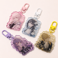 Chaîne d'écouteurs en acrylique Vigreat Sweet, ornement en acrylique personnalisé à bords ondulés irréguliers, cordon coloré pour décorer les écouteurs de téléphone portable