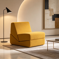 Canapé-lit pliable à une place, design moderne, compressé sous vide, pour salon, bureau, appartement