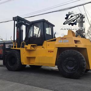 รถยก TCM FD230-3 23 ตัน รถยกมือสองจากญี่ปุ่น 23 ตัน เครื่องยนต์ Isuzu 6BG1 รถยกใช้แล้ว รถยกใช้น้ำมันเชื้อเพลิง 4000 มม. 23000 กก. - Product Image 5