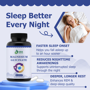 Hot Selling ODM Magnesium Glycinate Capsules Dietary <b>Supplement</b> Support Stress Relief and Support Health Movement for Adult - Product Image 3