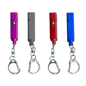 Mini linterna LED de aleación de aluminio, llavero con luz, resistente al agua, portátil, funciona con pilas AAA, para senderismo, Camping, uso diario - Product Image 1