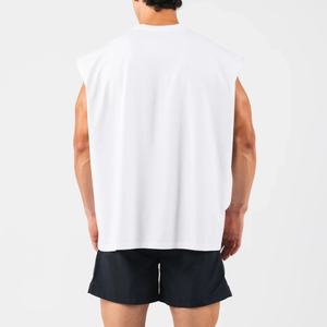 Débardeurs de sport personnalisables pour hommes grandes tailles – Vente en gros – Été – Extérieur – Anti-humidité – Respirants – Anti-UV – Imprimés numériquement – Tricotés - Product Image 3