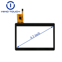 Módulo de Pantalla LCD de 4.3 Pulgadas con Interfaz IIC y Pantalla Táctil Capacitiva para Uso Industrial