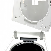 Composteur Électrique Intelligent Multigrind en Acier Inoxydable 5,6 L, Sans Odeur, pour Déchets Alimentaires, Processeur de Cuisine Domestique Intégré avec Charbon Actif