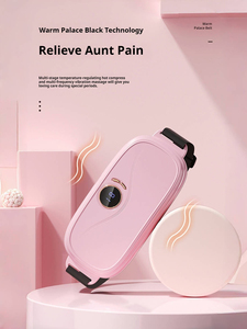 Bantalan pemanas untuk badan, penghangat pinggang cerdas periode bergetar pribadi <span class=keywords><strong>Mini</strong></span>, bantalan pijat panas untuk menghilangkan nyeri tubuh - Product Image 4