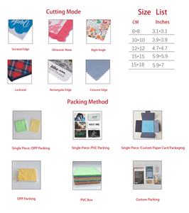 थोक कस्टम लोगो माइक्रोफाइबर चश्मा कपड़े धूप का चश्मा स्क्रीन फोन लैपटॉप गहने के लिए कपड़े की सफाई - Product Image 4