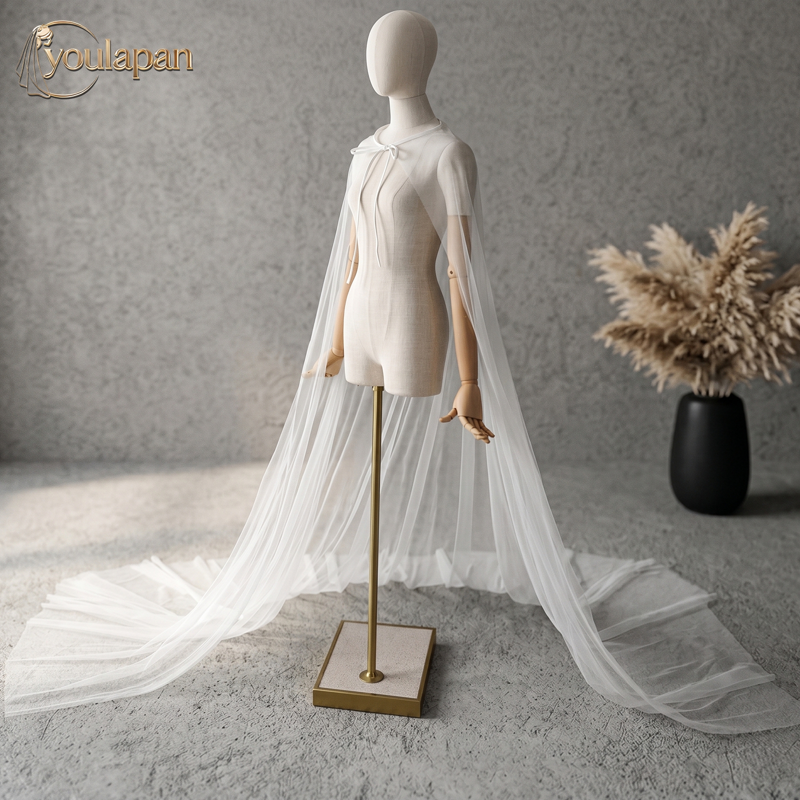 White Lace Cape Dress - Elegant Gowns for All Occasions