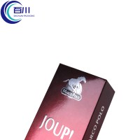 Caja de Regalo Plegable Ecológica de Alta Calidad con Logotipo en Papel Plateado para Envases Cosméticos, Frascos, Botellas y Productos de Perfumería