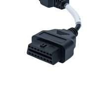 Câble de diagnostic OBD vers 6 broches, étanche IP67, adaptateur universel 12V pour moto et automobile