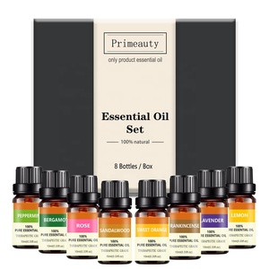 Huile essentielle Pure 100% naturelle, 8/10ml, coffret cadeau, aromathérapie, étiquette privée, soulagement de l'anxiété, parfum, Rose, original - Product Image 2