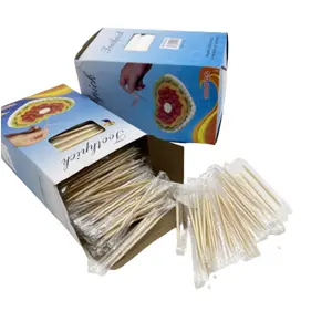 custom loose wooden individually food toothpicks dental floss 1000pcs pack box case paper wrapped vietnam