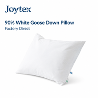 Coussin en duvet d'oie blanc de luxe OEKO-TEX, insert de coussin en duvet, construction multicouche, taille King Queen, hôtel 5 étoiles