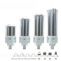 Ampoule LED Dimmable à Insertion Horizontale en U, Culot G24D 2 Broches, G24Q 4 Broches, GX24D, GX24Q, E27, E26, E14, B22, G24, 10W, 12W, 16W, 20W