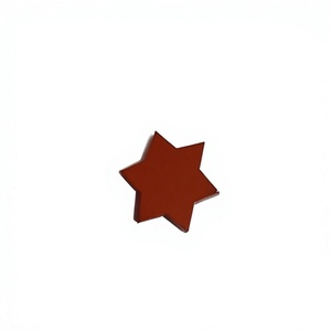 Cabujón de Jaspe Rojo Natural en Forma de Estrella para la Fabricación de Joyas al por Mayor - Product Image 1