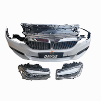 Paket Bodi Depan BMW Seri 5 G30 G31 M Sport dengan Lampu Depan, Original Bekas, Set Lengkap 2017-2020