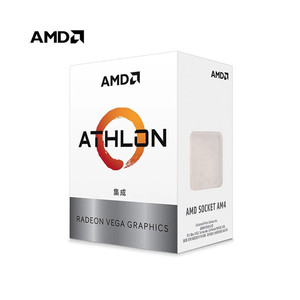โปรเซสเซอร์ <span class=keywords><strong>AMD</strong></span> Athlon CPU AM4 <span class=keywords><strong>3000G</strong></span>,โปรเซสเซอร์ CPU เดสก์ท็อป3.5GHz ชนิดบรรจุกล่องใหม่ - Product Image 2