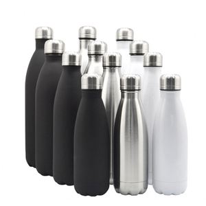 Stainless Steel Water Bottle, Leakproof Insulated Water Bottle, Water Bottle, Keeps Drinks Hot and Cold 500ml - Product Image 2
