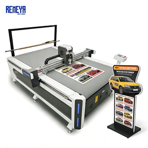 REMEYA Petite machine de découpe de vinyle à alimentation automatique, traceur CNC à plat pour publicité et acrylique - Product Image 1