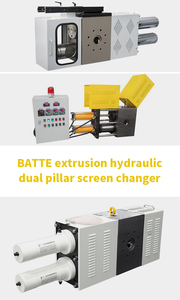 Polymer Hệ thống lọc không dừng màn hình thủy lực Changer cho HDPE PP PE PC tấm đùn dây chuyền sản xuất - Product Image 3