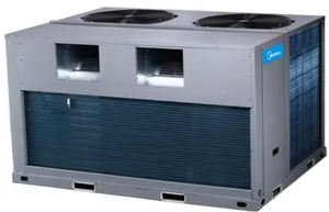 Commercial Rooftop Package Air Conditioning <b>Unit</b> Cooling Heating All in One <b>AC</b> System - Product Image 2