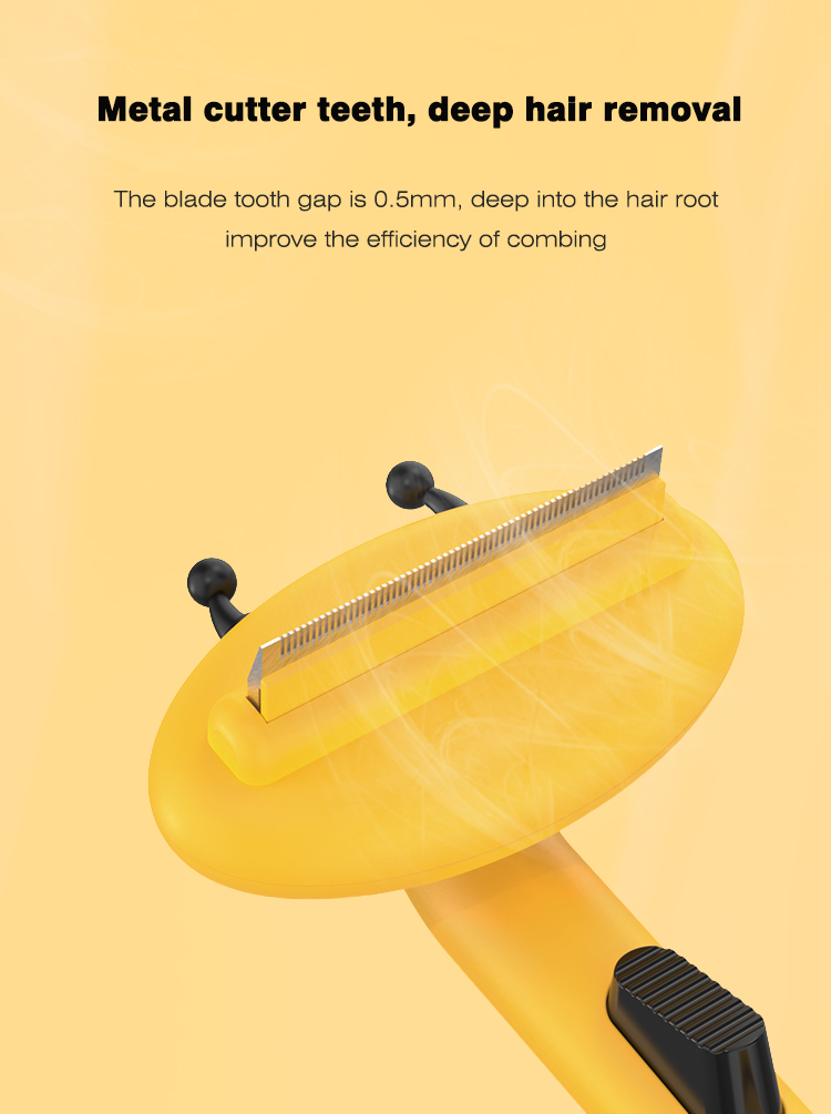 Hot Sale Pet Hair Remover Comb Brush Self Cleaning Bee Pet Dog Cat Hair Remover Tool Comb
