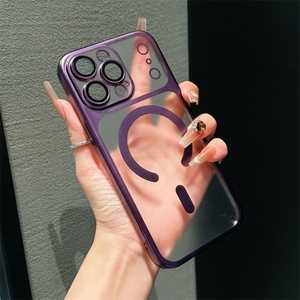 Funda Protectora de Lujo con Lente Electrochapada para iPhone 17, 16, 15, 14, Funda Mate de PC para iPhone 17 Pro Max - Product Image 6