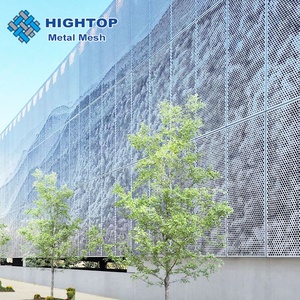 Nhôm đục lỗ tấm Tấm Nhà cung cấp tùy chỉnh kích thước trang trí đấm tấm kim loại tấm mặt tiền dây thép lưới với lỗ - Product Image 5