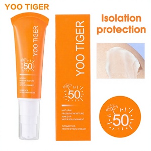 Etiqueta privada YOO TIGER 3703 Cosméticos Maquillaje facial Base BB Crema Base de larga duración Protector solar Crema bloqueadora solar - Product Image 1