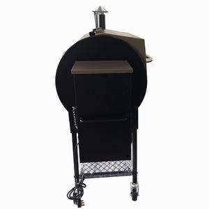 Grill rôtissoire Vertical Portable en acier inoxydable, avec roues, cuiseur électrique pour BBQ d'extérieur, g - Product Image 5