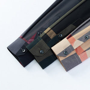 <span class=keywords><strong>WEISA</strong></span> Herren Hochwertiges Modisches Freizeit-Strickhemd mit Einreihiger Knopfleiste Langarm Bambusfaser Knopfkragen Anti-Pilling - Product Image 5