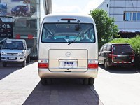 Bus électrique d'occasion Jiulong C6 15-17 places à vendre, conduite à gauche, minibus 15 places