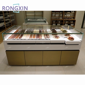 Tủ Trưng Bày Đồ Nội Thất Quầy Trưng Bày Bằng Gỗ Cho Cửa Hàng Bánh Ngọt Cửa Hàng Trưng Bày Sô Cô La Kính Tùy Chỉnh - Product Image 4