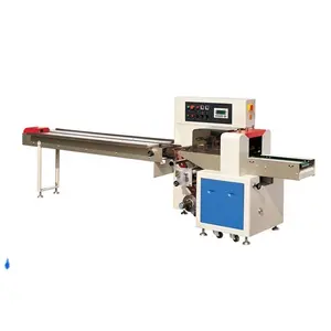 Chopstick Spoon Fork Napkin Tissue Combination Pillow Packing Machine Date Printer Air Exhaust Device Automatic Flow Disposable