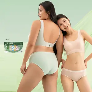 5A Antibacterial Cotton Comfortable Breathable Women's Underwear Disposable Portable Morandi Colored Women's Briefs