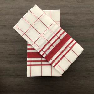 Serviettes en papier jetables Tartan de haute qualité Serviettes en lin Dîner Serviettes Airlaid Serviettes de restaurant imprimées - Product Image 2