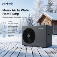 Pompe à chaleur air-eau monobloc R290 Inverter 9-16kW A+++ WiFi Chauffage Refroidissement ECS pour maison européenne Haute performance COP