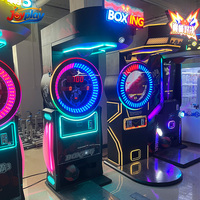 Machine de boxe électronique avec écran LED, machine de jeu d'arcade à monnayeur, machine de frappe de boxe à marteau