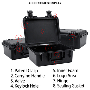 Tùy chỉnh nhiệm vụ nặng nề IP67 nhựa không thấm nước trường hợp công cụ tiêm đúc EVA PU bọt cứng kỹ sư PP vật liệu OEM có sẵn - Product Image 2