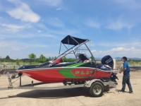 Mini Yacht de Sport Nautique à Grande Vitesse avec Certificat CE, Moteur Inboard ou Hors-Bord pour le Tourisme, la Croisière et la Pêche
