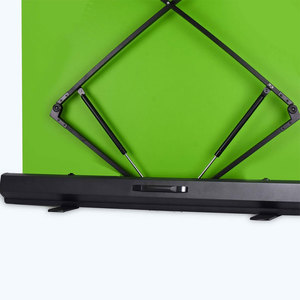 Khuyến Mại Key Bảng Điều Chỉnh Thấp Moq Ảnh <span class=keywords><strong>Studio</strong></span> Đóng Mở Xách Tay Màu Xanh Lá Cây Nền Màu Xanh Lá Cây Màn Hình Backdrop - Product Image 4