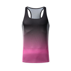 Fabricante personalizado Sexy tanque Sexy hombre maduro Gay sin mangas Fitness hombre sujetador chaleco camiseta conjunto Gay - Product Image 1