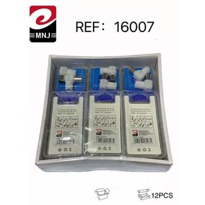 MNJ Tv Plug L Type Connector 12Pcs Set For Home Appliances Accessory - Product Image 3